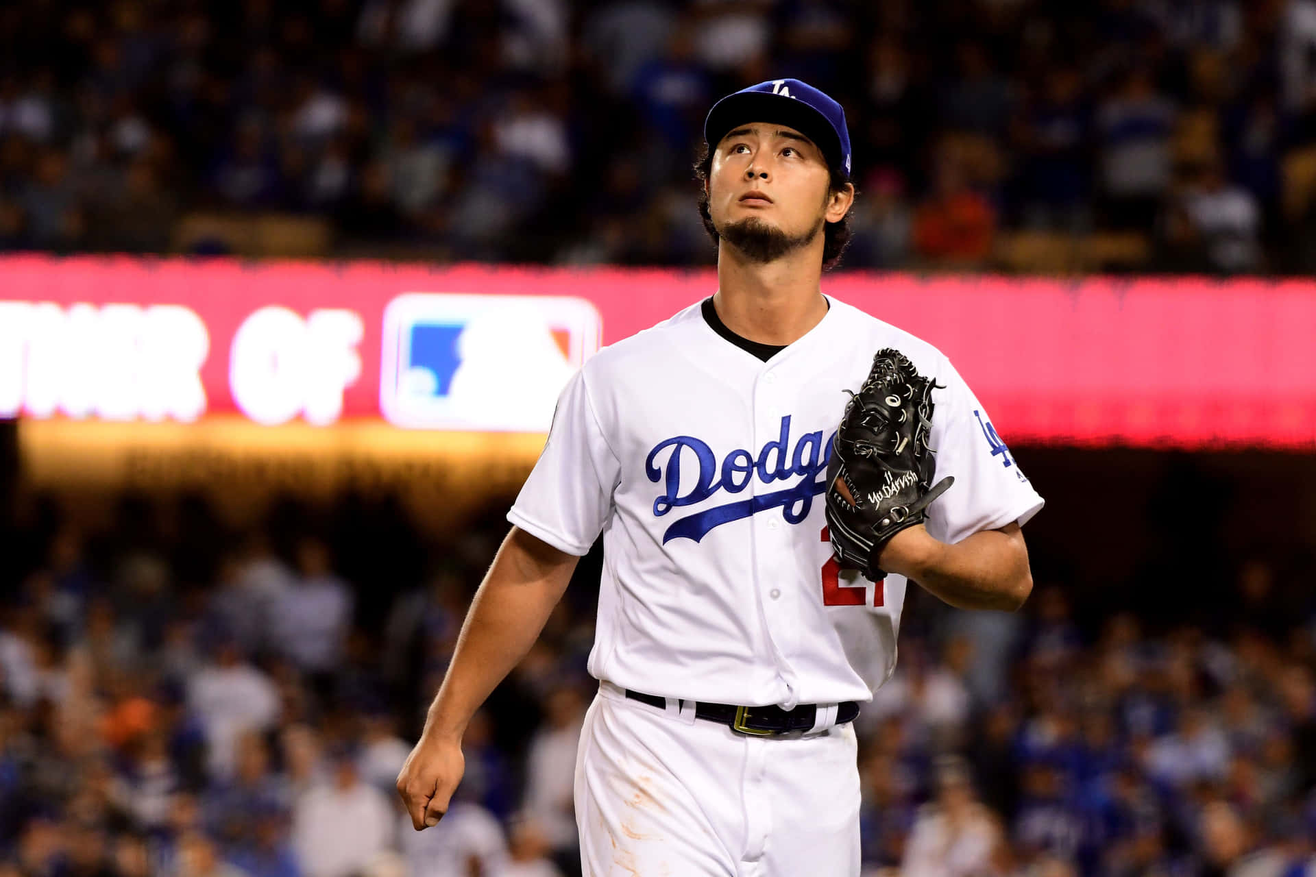 Mlb Player Yu Darvish Los Angeles Dodgers