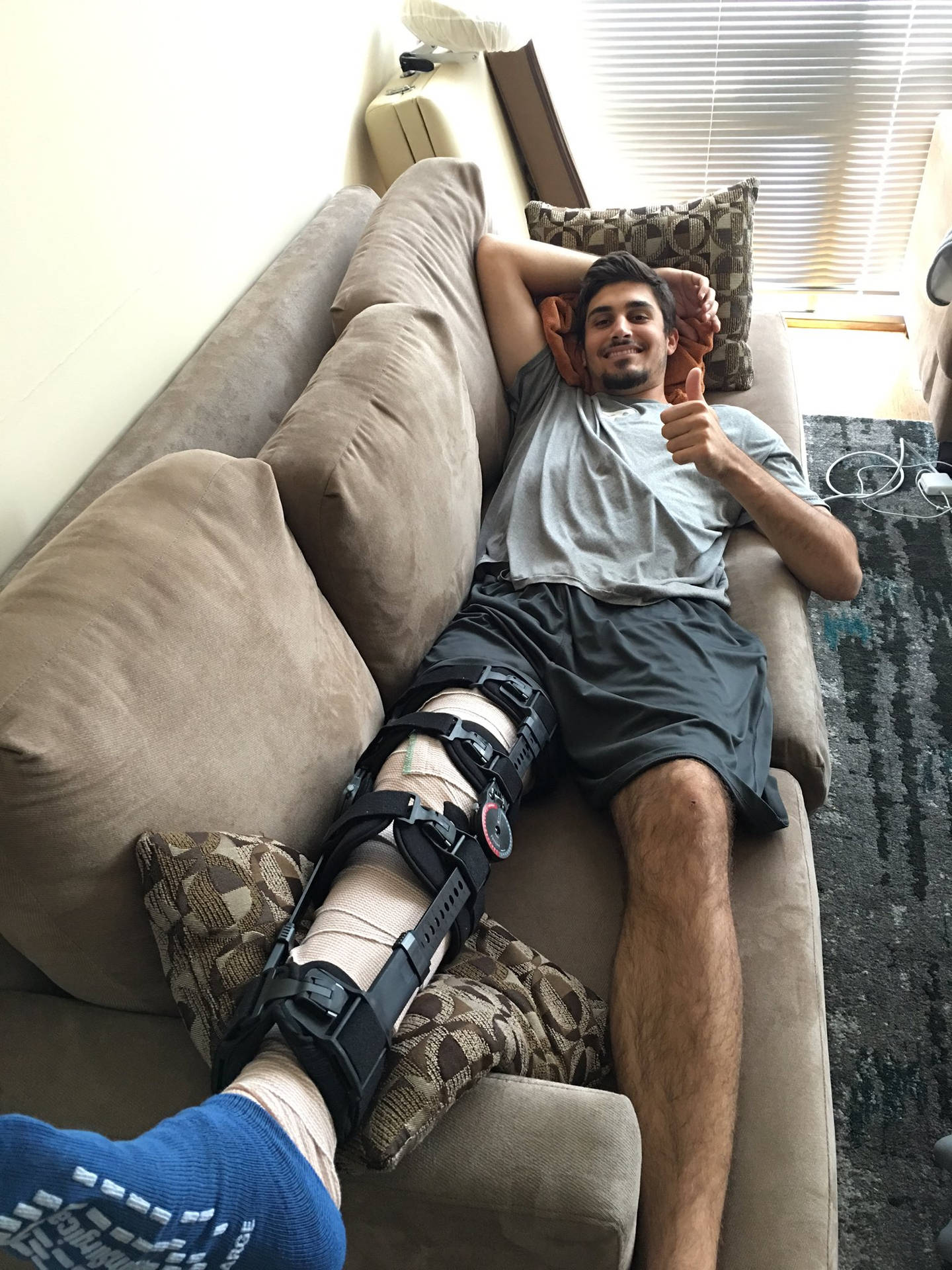 Mlb Player Zach Eflin Carrying An Injury On His Leg