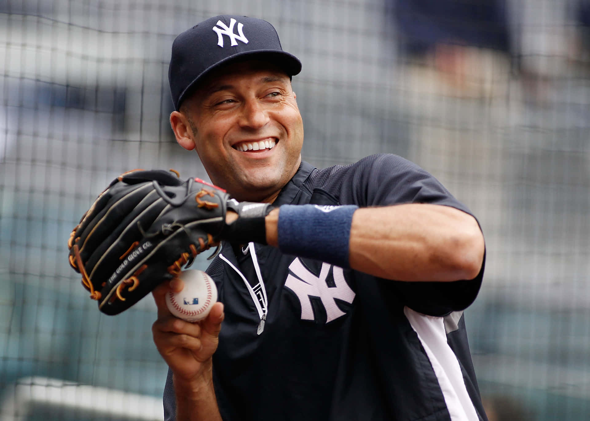 Mlb Players Celebrate Their Winning Record Background