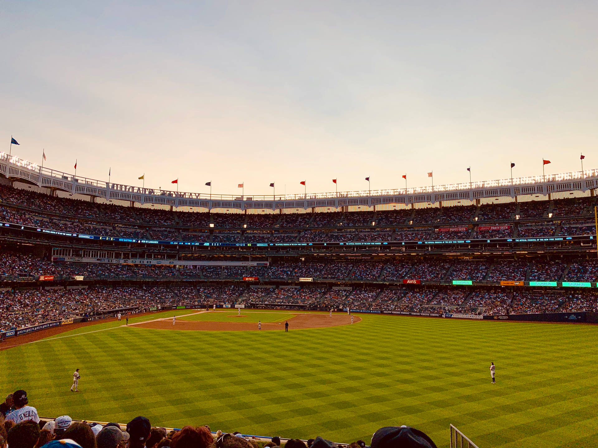 Mlb Yankee Stadium Background