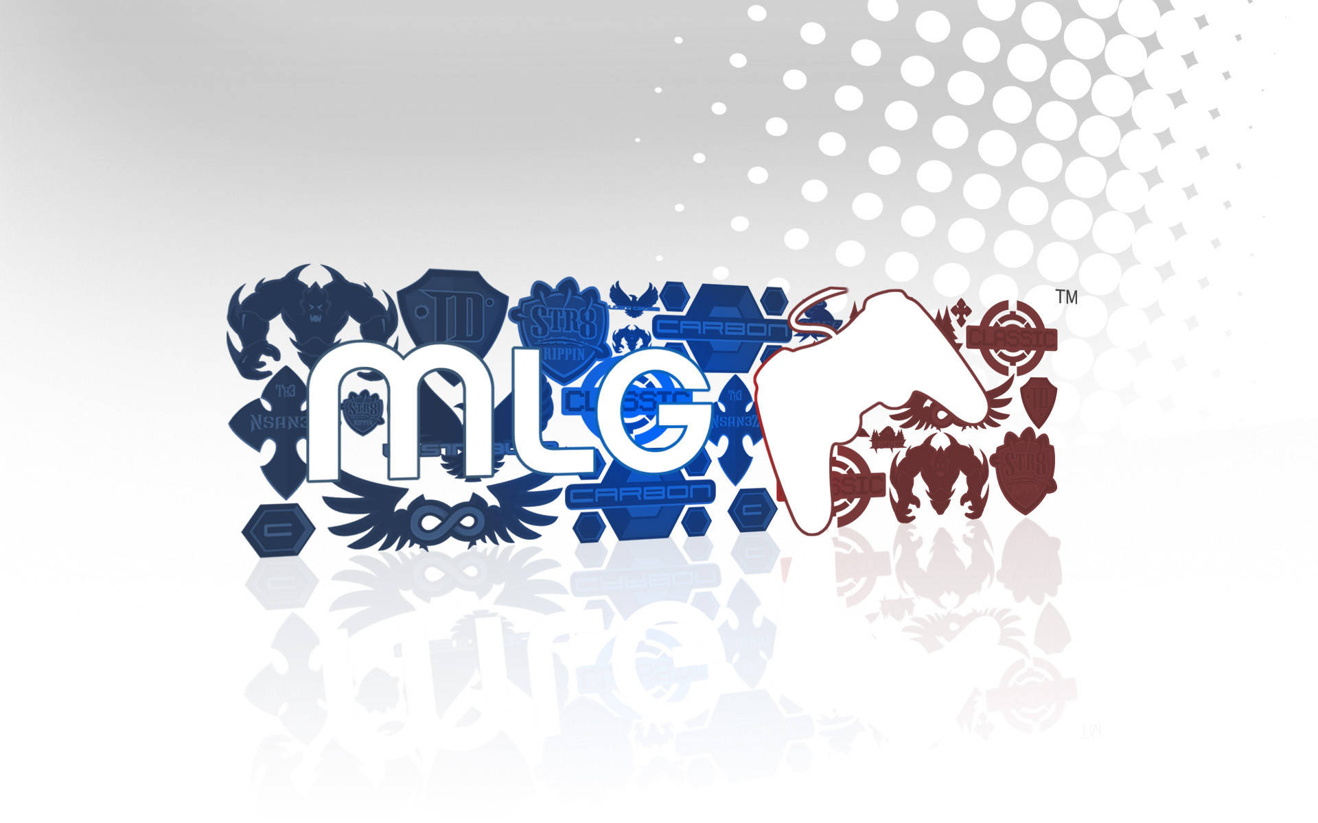 Mlg Game Controller Logos Background