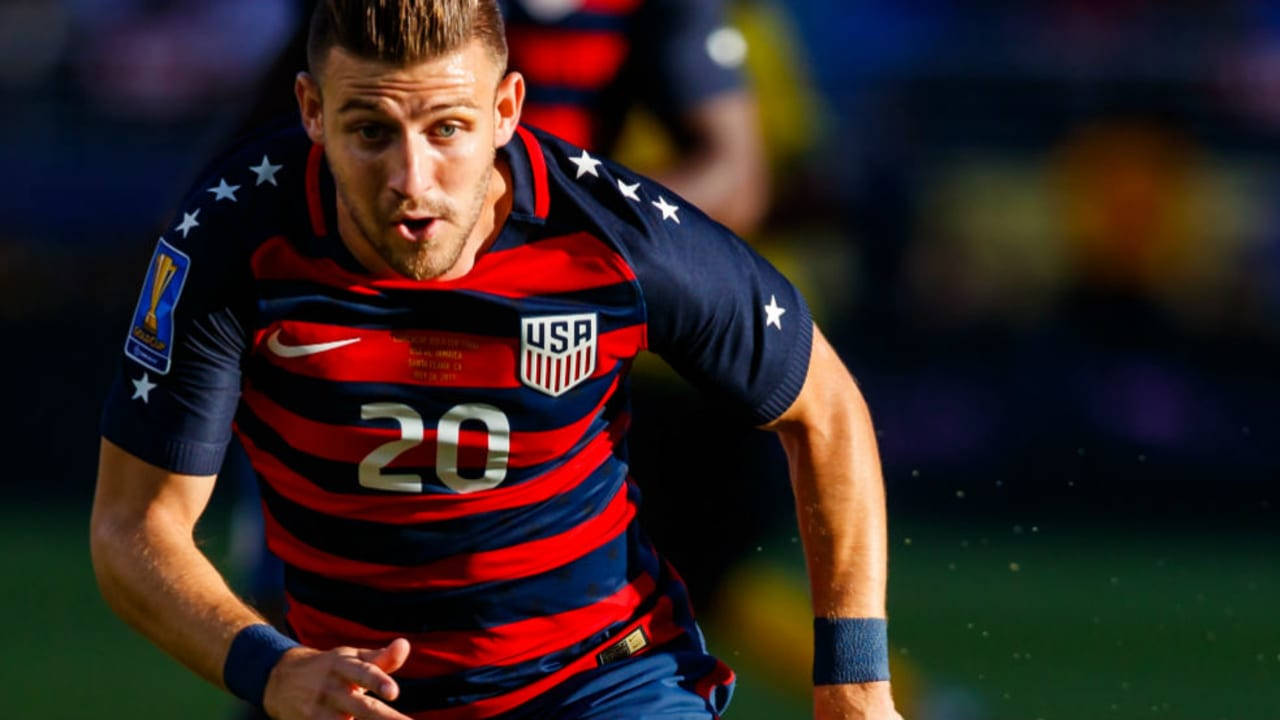 Mls Paul Arriola Midfielder Running Background