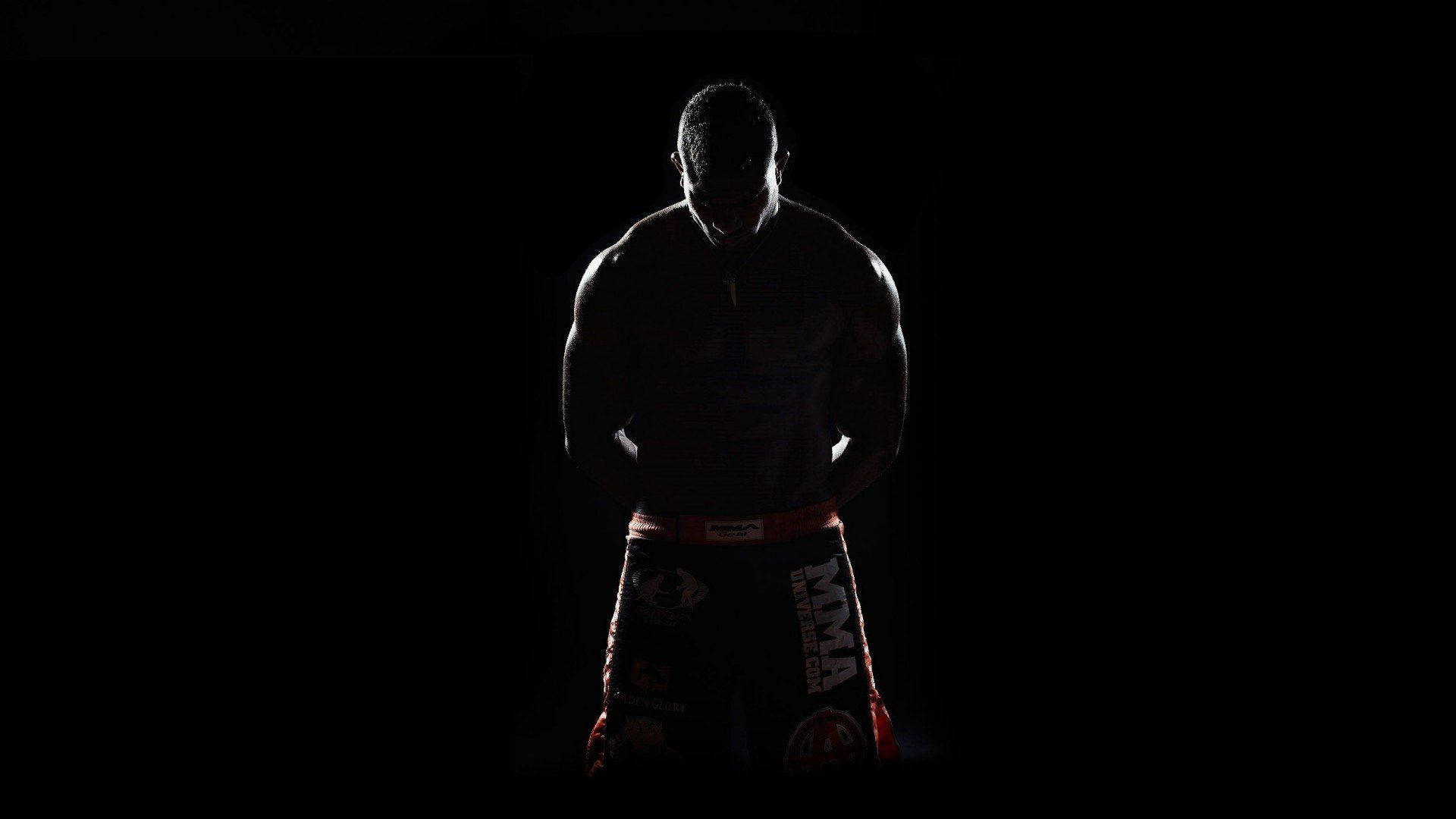 Mma Boxing Silhouette Background