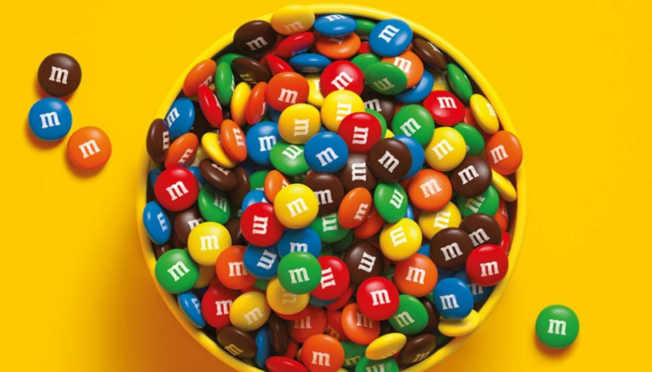 Mms Bowl Of Colourful Chocolate