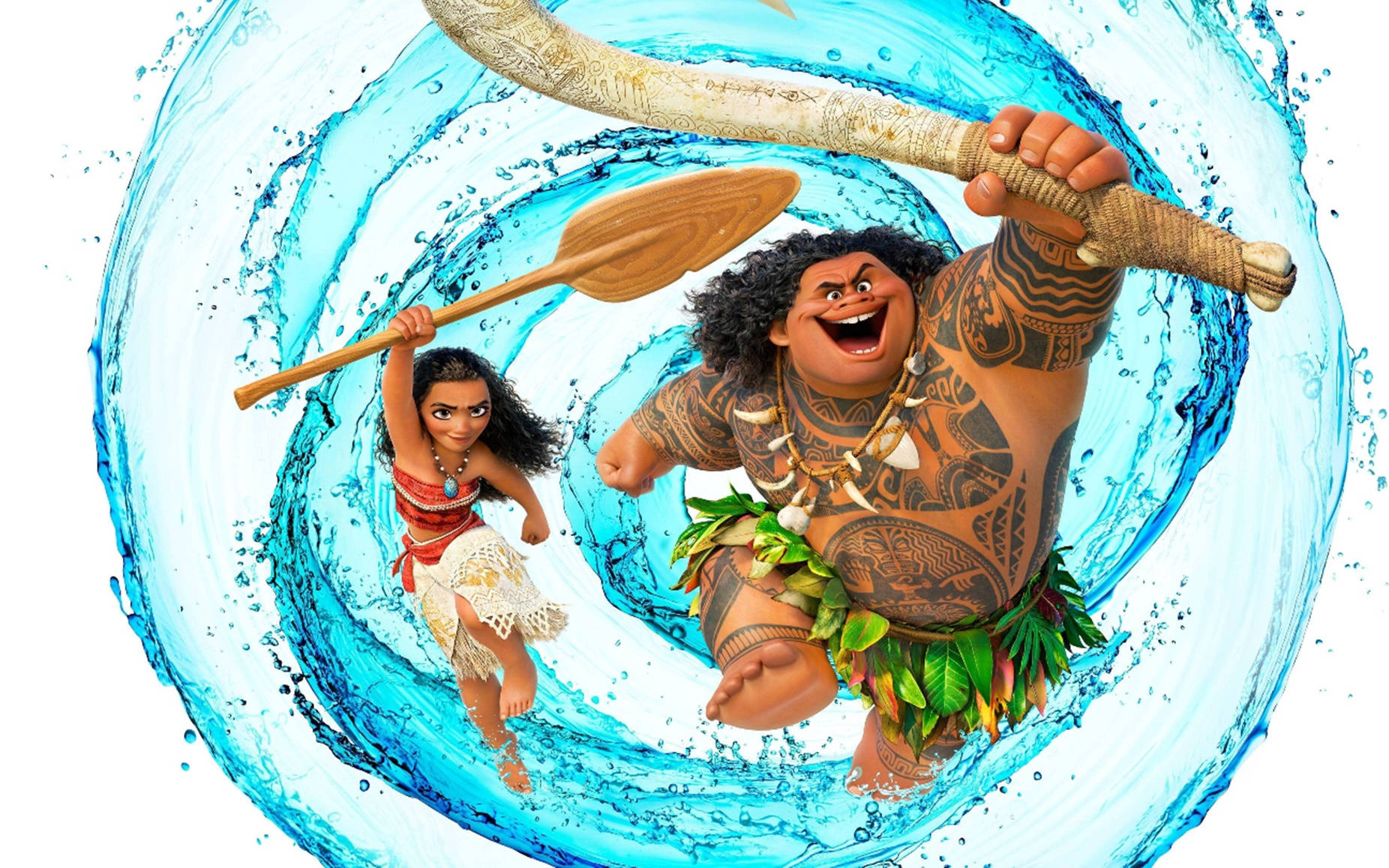 Moana And Maui 3d Animation