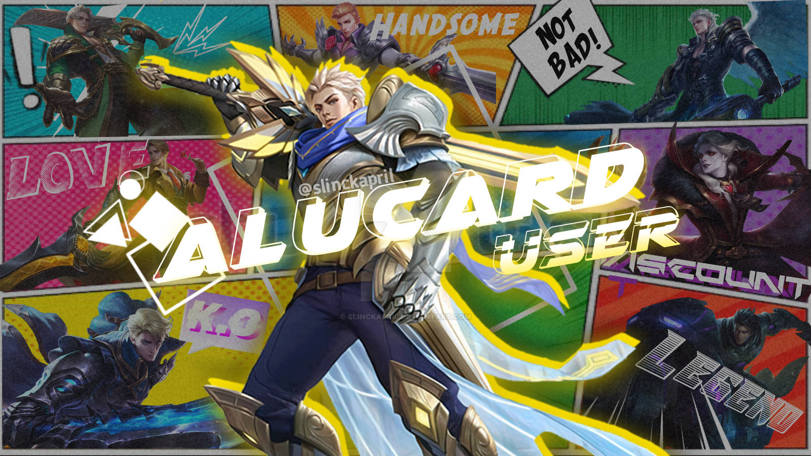 Mobile Legends Alucard Hd Graphic Art Background