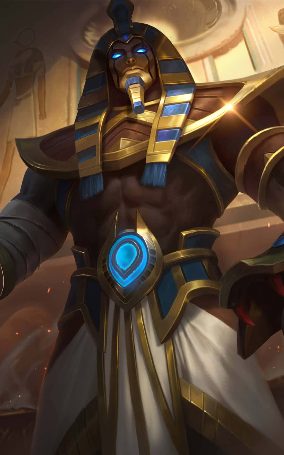 Mobile Legends Anubis Warrior Background