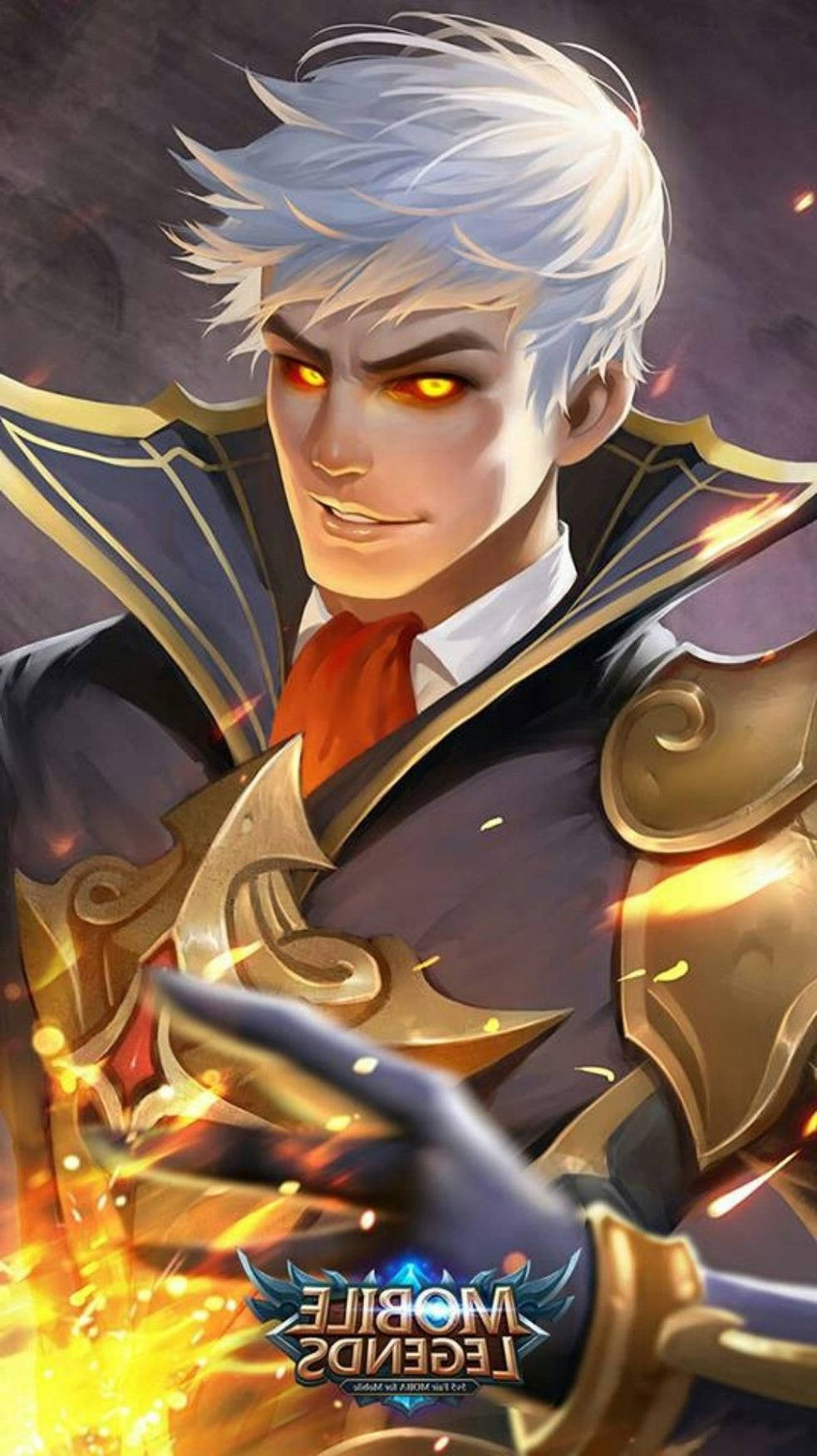 Mobile Legends Fiery Inferno Alucard Hd Background
