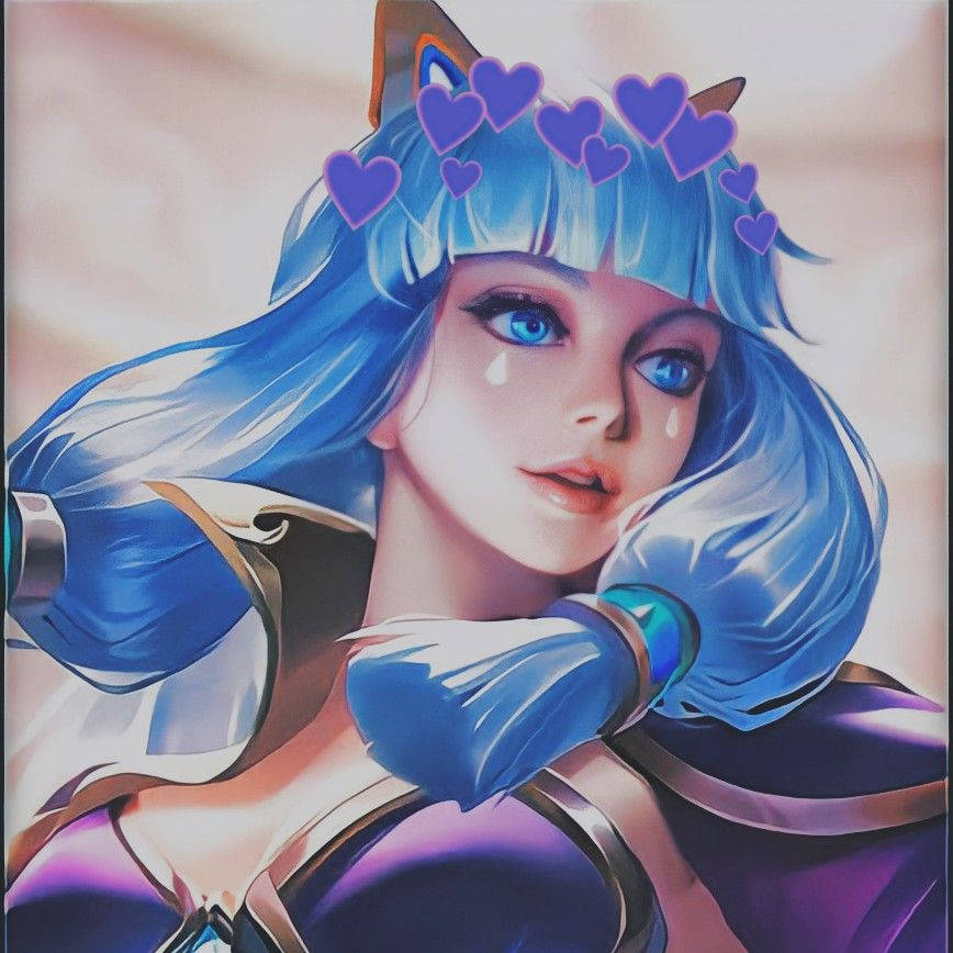 Mobile Legends Guinevere Amethyst Dance Close-up Background