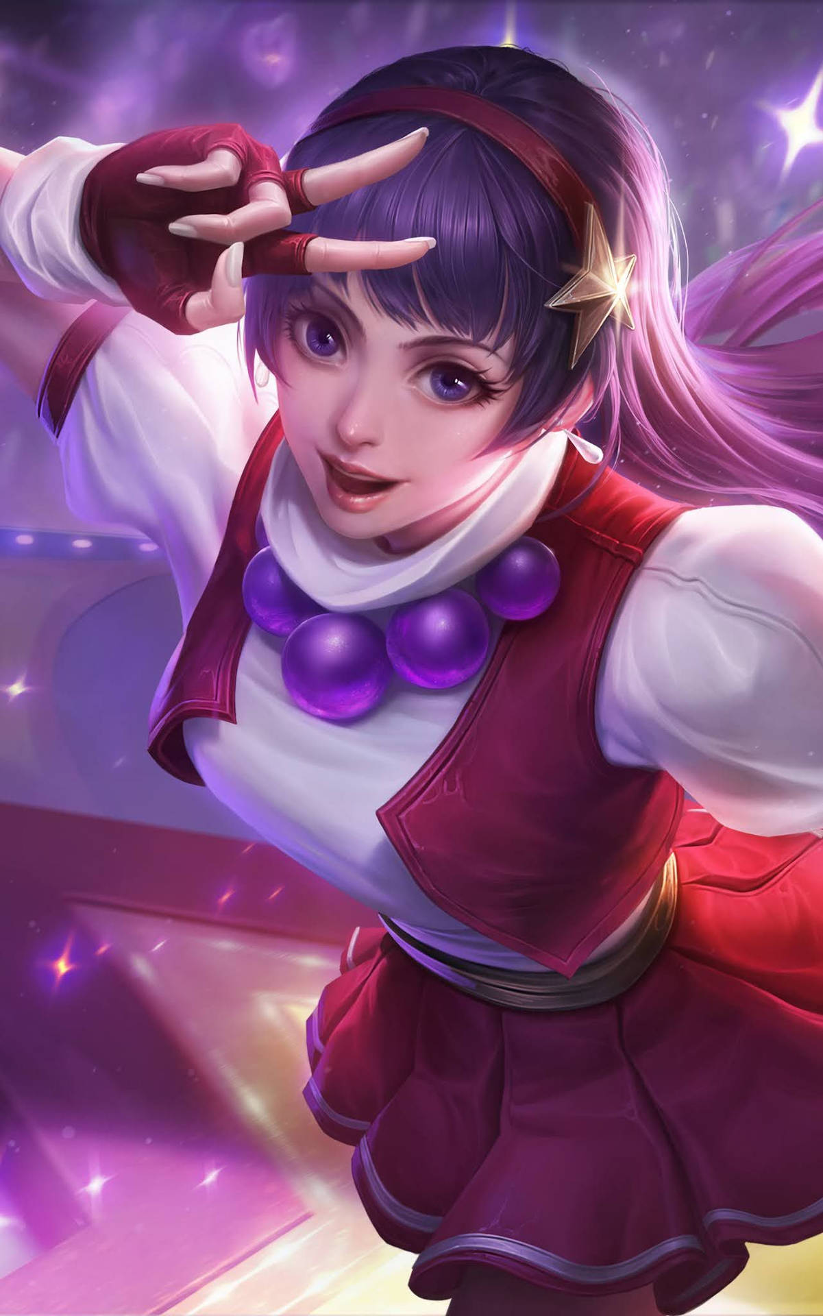 Mobile Legends Guinevere Athena Asamiya Skin