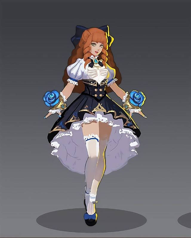 Mobile Legends Guinevere Fleur De Bleu Background