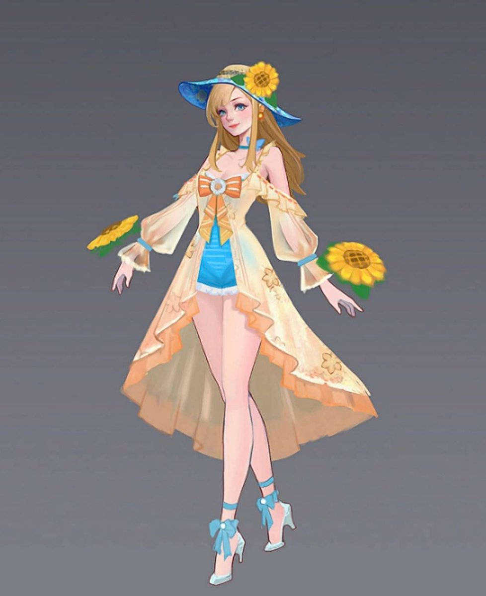 Mobile Legends Guinevere Summer Breeze Skin Background