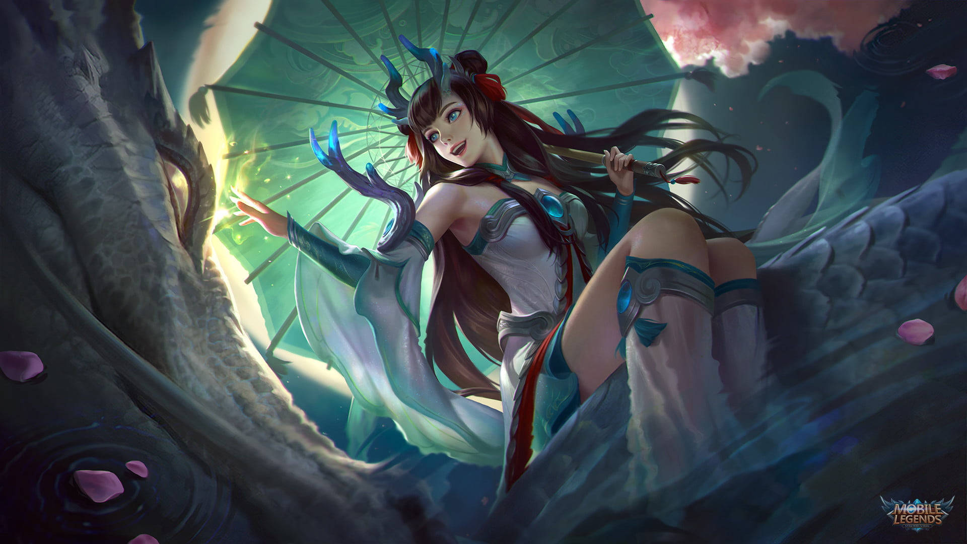 Mobile Legends Heroes Soryu Maiden Background