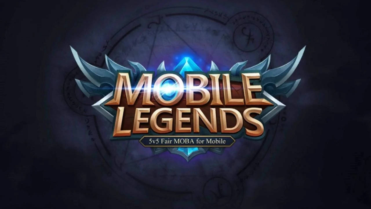 Mobile Legends Logo With Alchemical Background Background