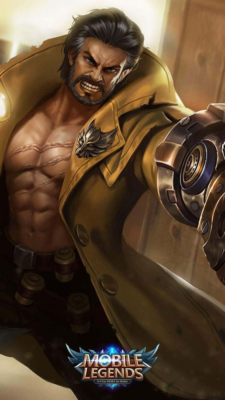 Mobile Legends Roger Character Artwork