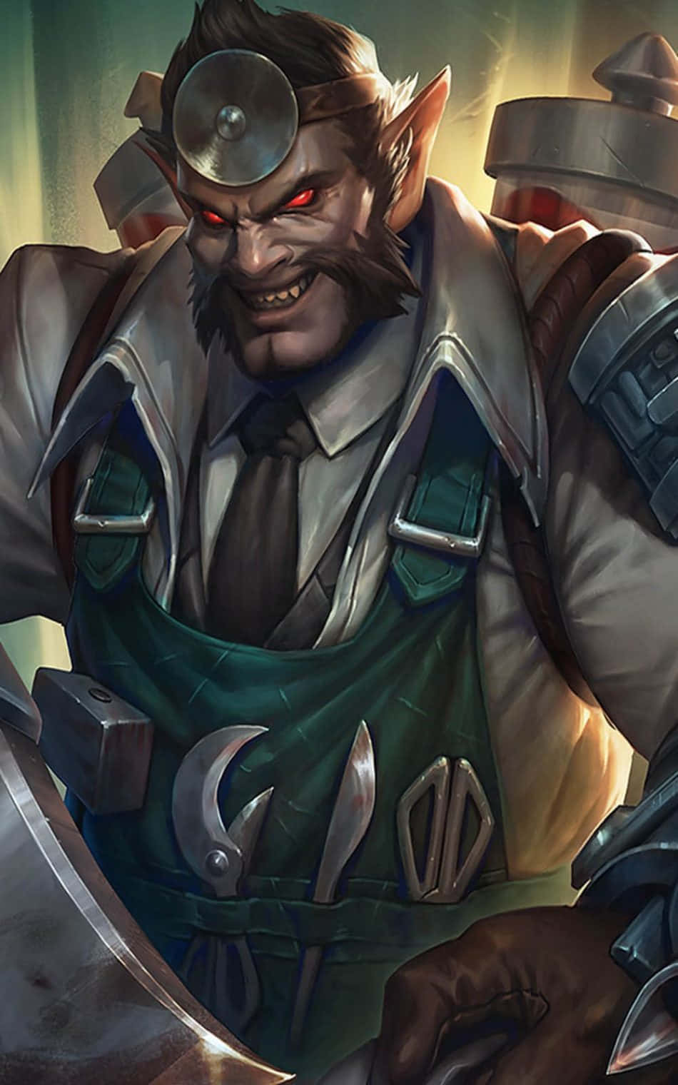 Mobile Legends Roger Character Artwork Background