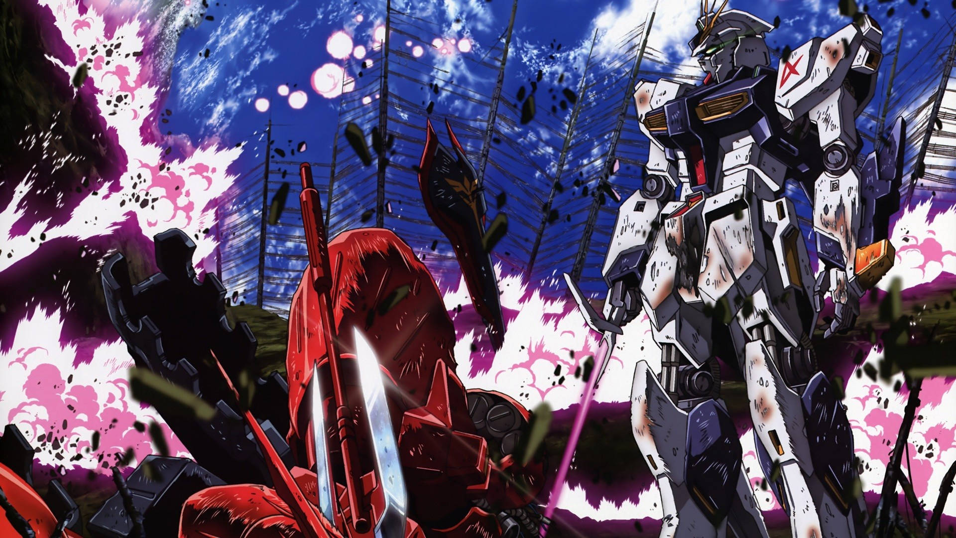 Mobile Suit Gundam Deadly Battle Background