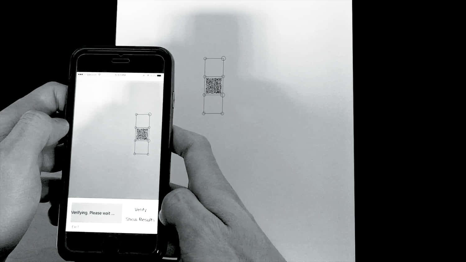 Mobile Verification Process Background