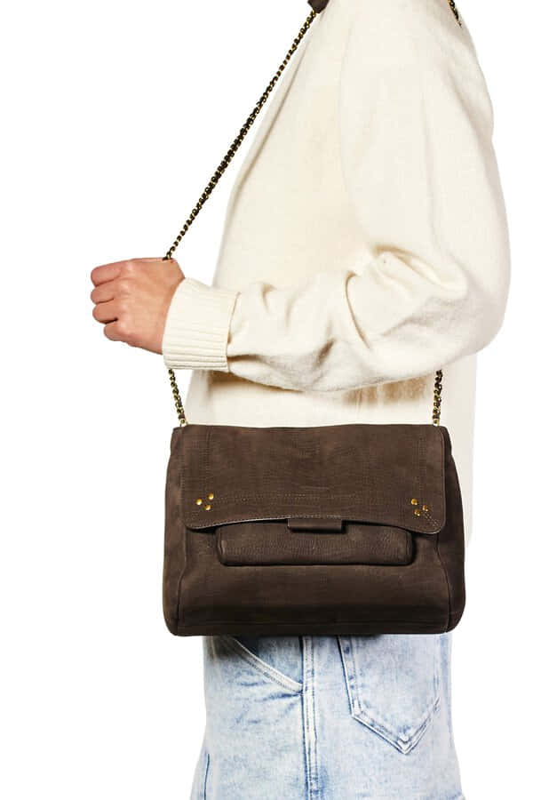 Model Showing Jérôme Dreyfuss Lulu Bag