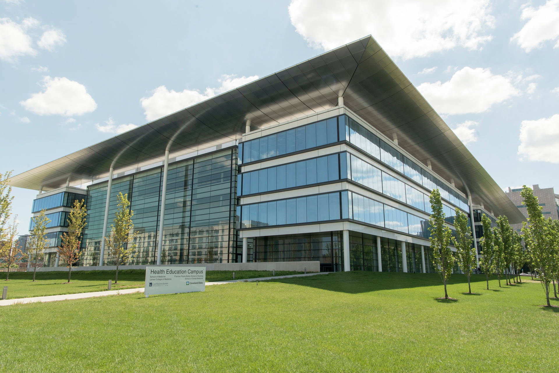 Modern Architecture Of The Health Education Campus At Case Western Reserve University