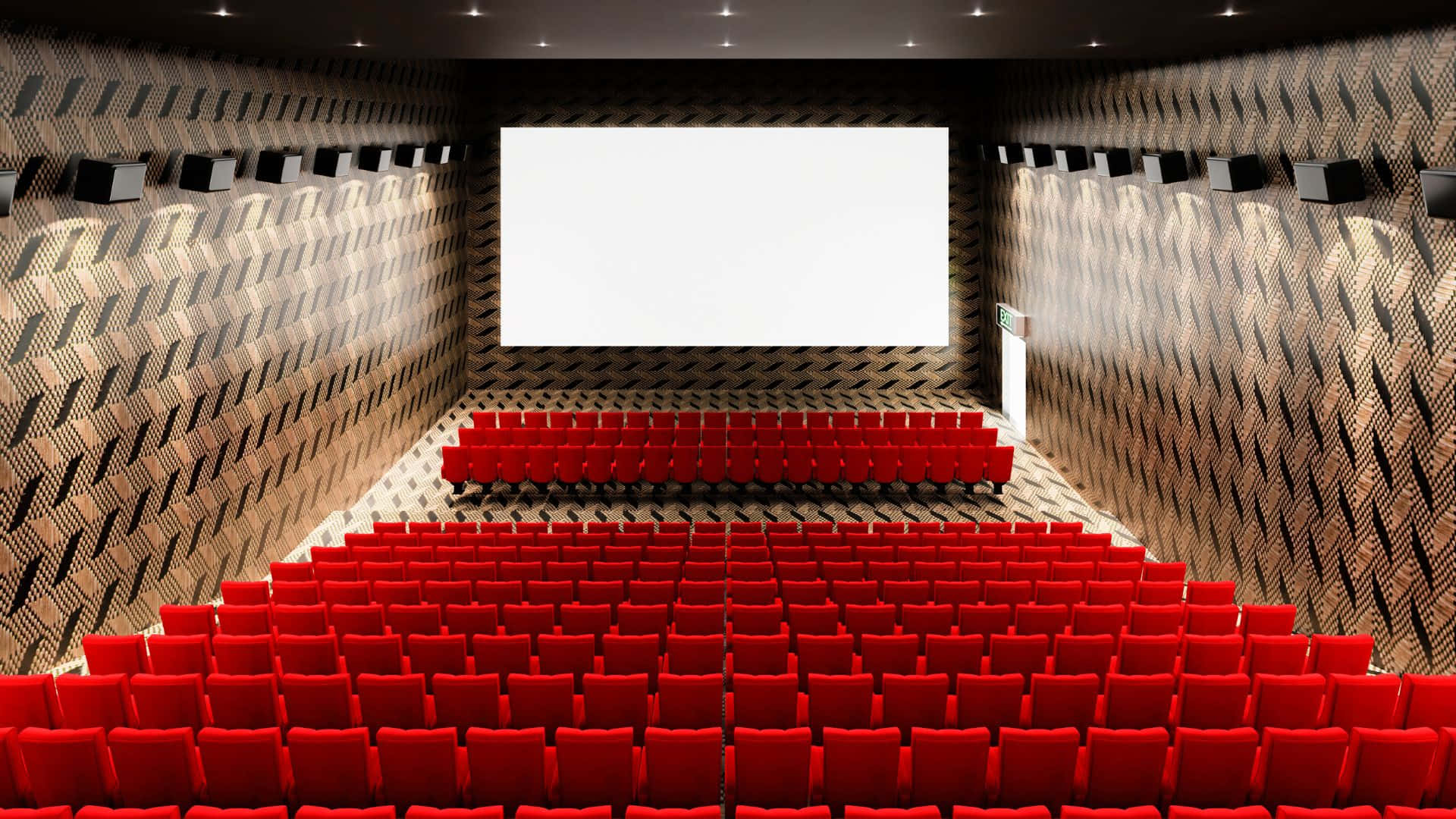 Modern Cinema Hall Interior Design