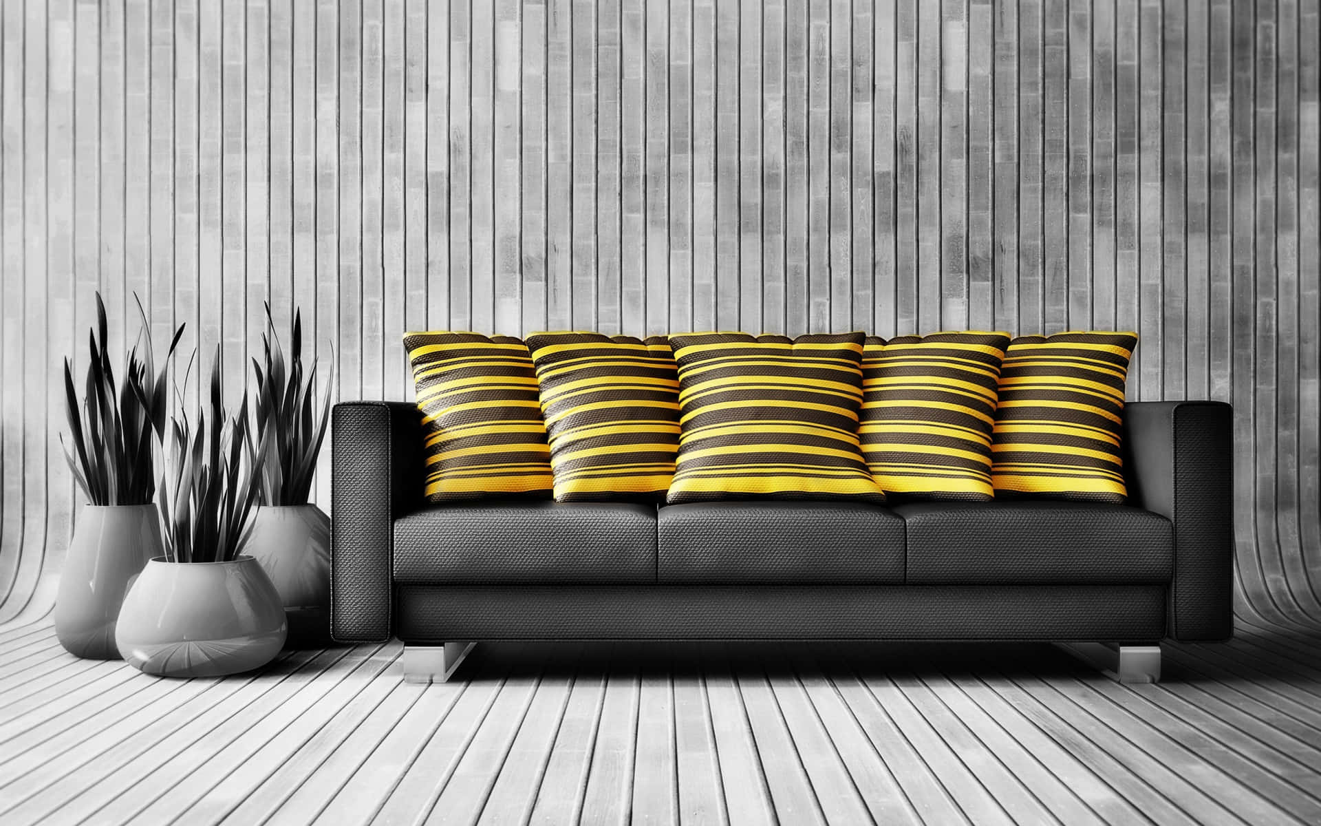 Modern Couch For Living Room Background