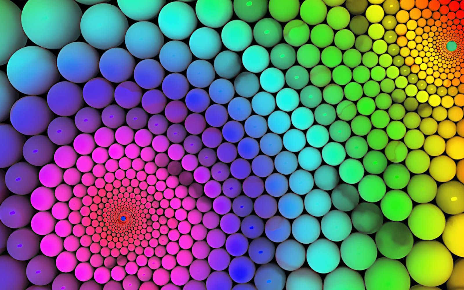 Modern Desktop Balls Background