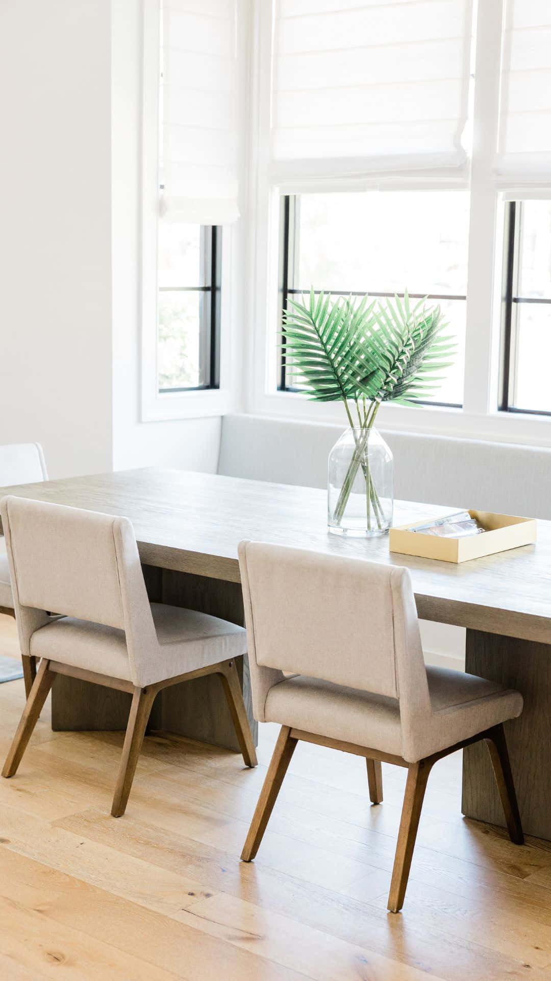 Modern Dining Room Simplicity Background