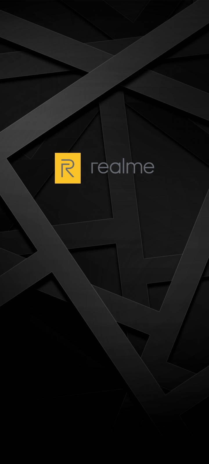 Modern Geometric Realme Logo Background