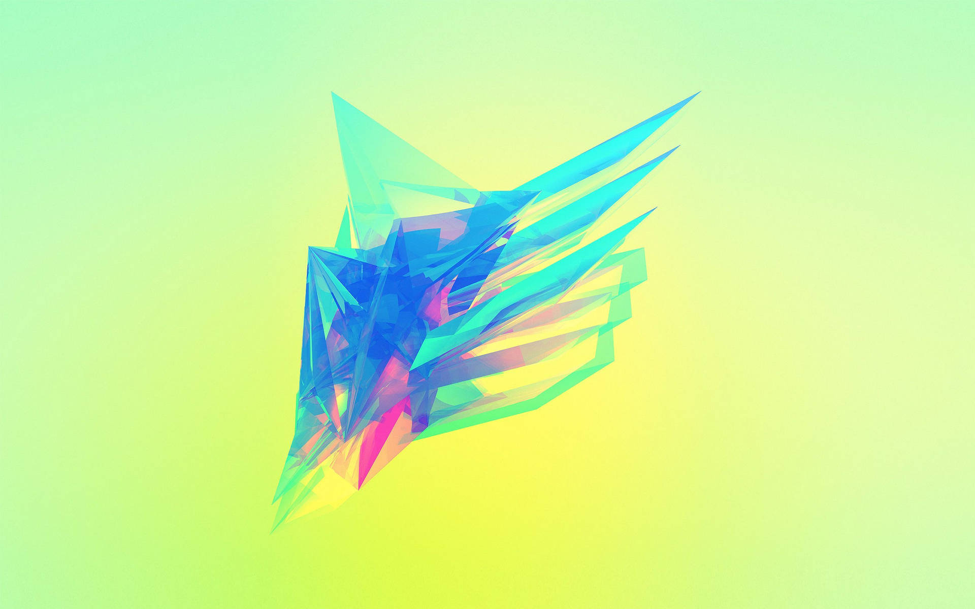 Modern Glass Prism Background