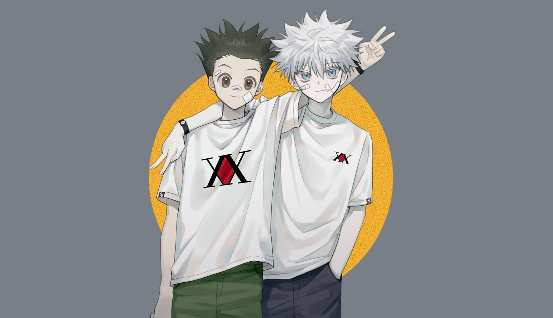 Modern Gon And Killua Desktop