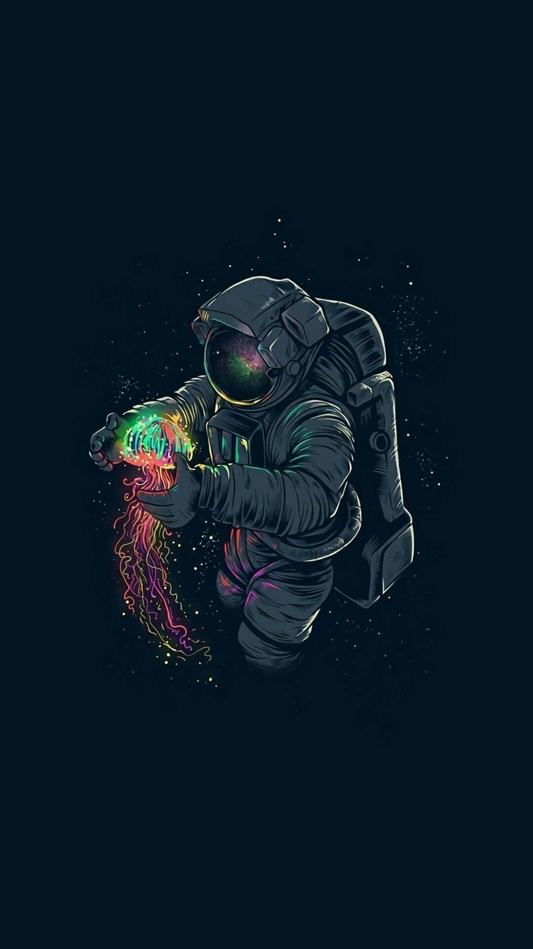 Modern Graphic Design On Iphone Background