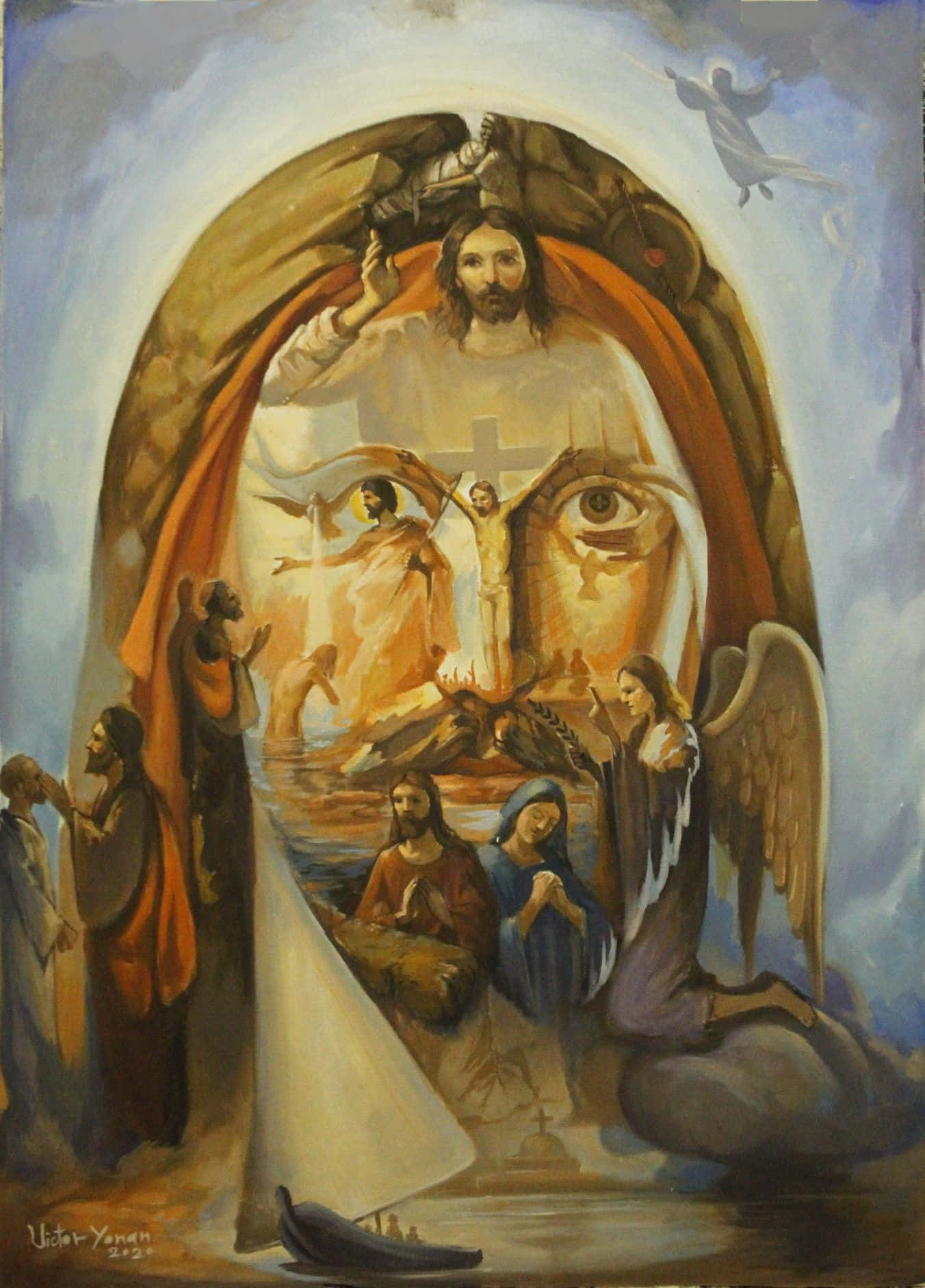 Modern Interpretation Of The Sacred Heart Of Jesus