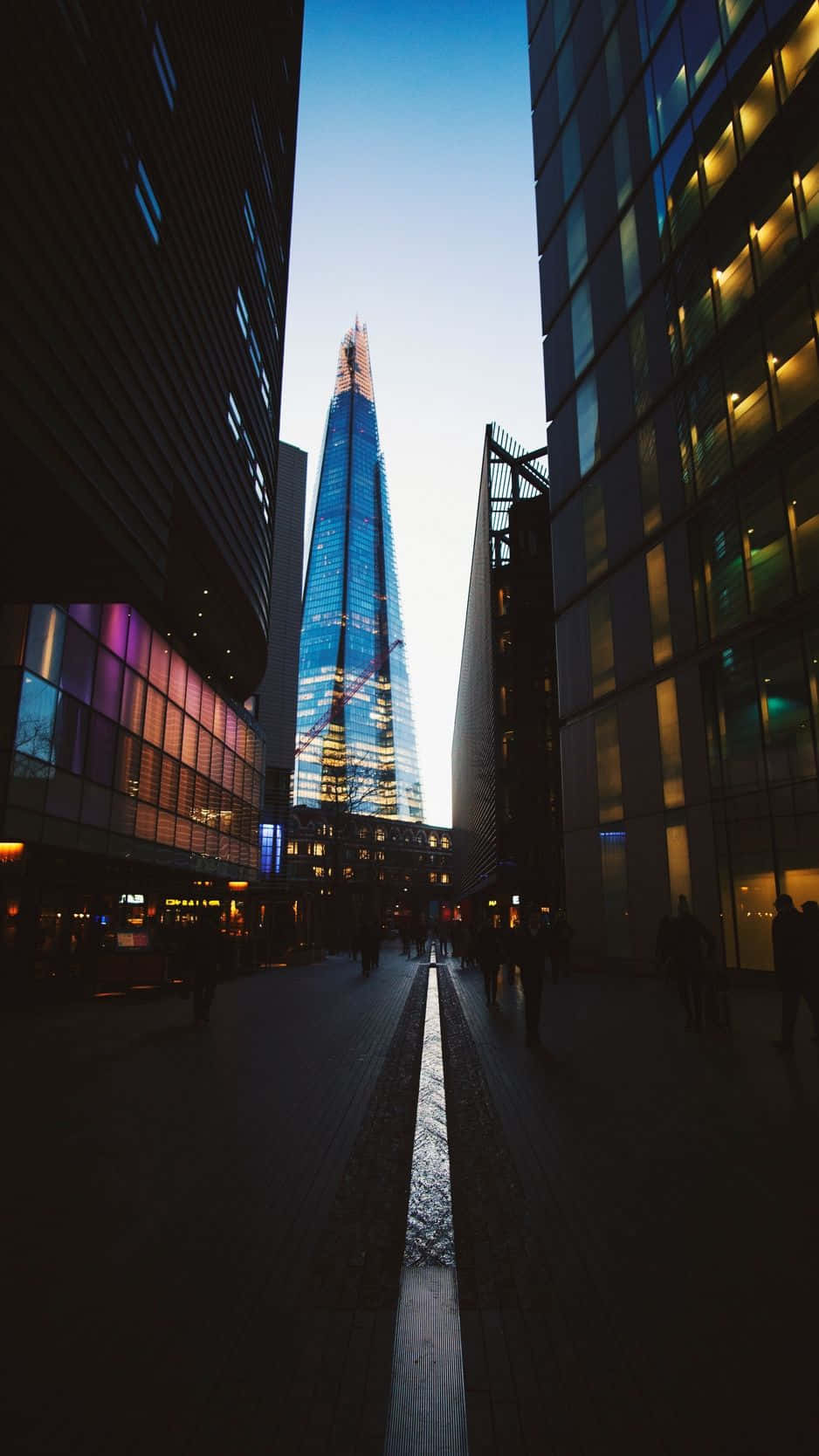 Modern Iphone The Shard London Bridge
