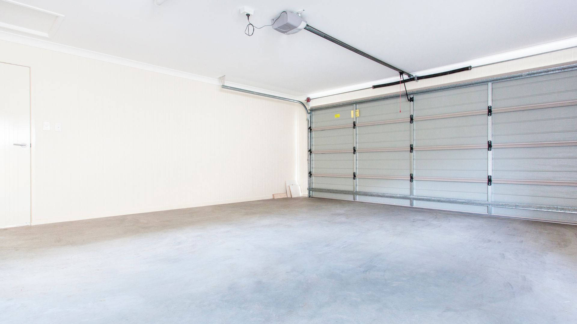 Modern Minimalist Garage Storage Room Background