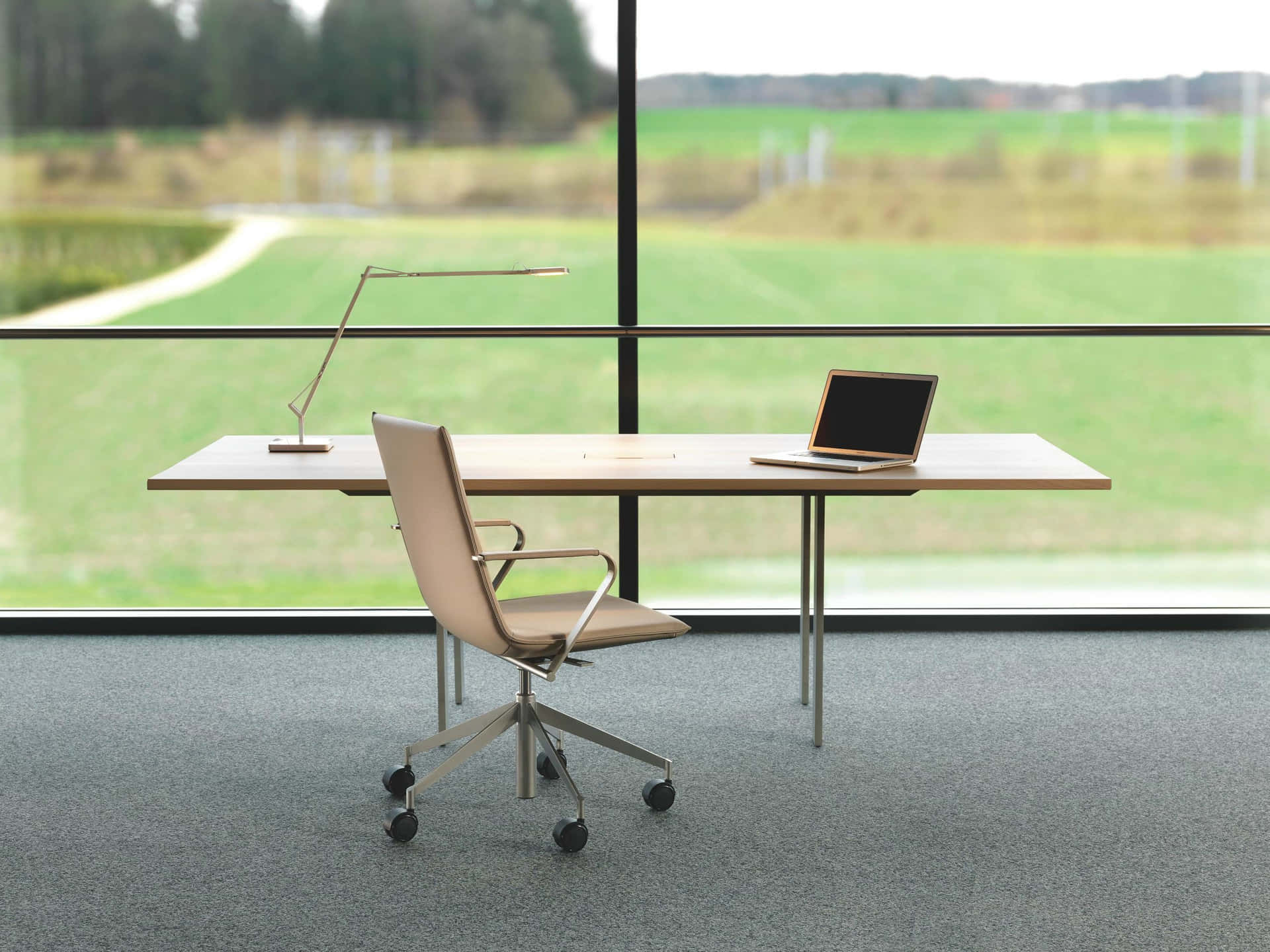 Modern Office Desk Setup