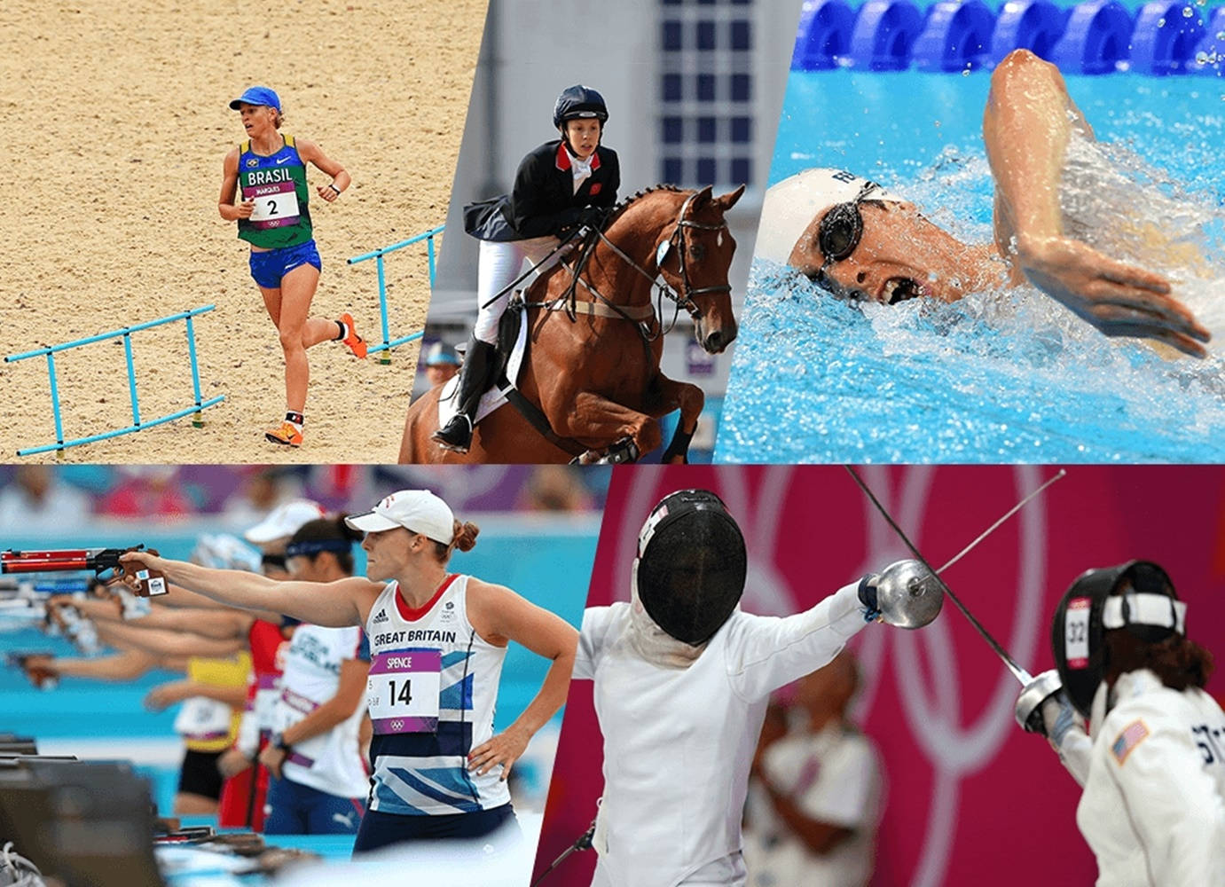 Modern Pentathlon At The Summer Olympics Background