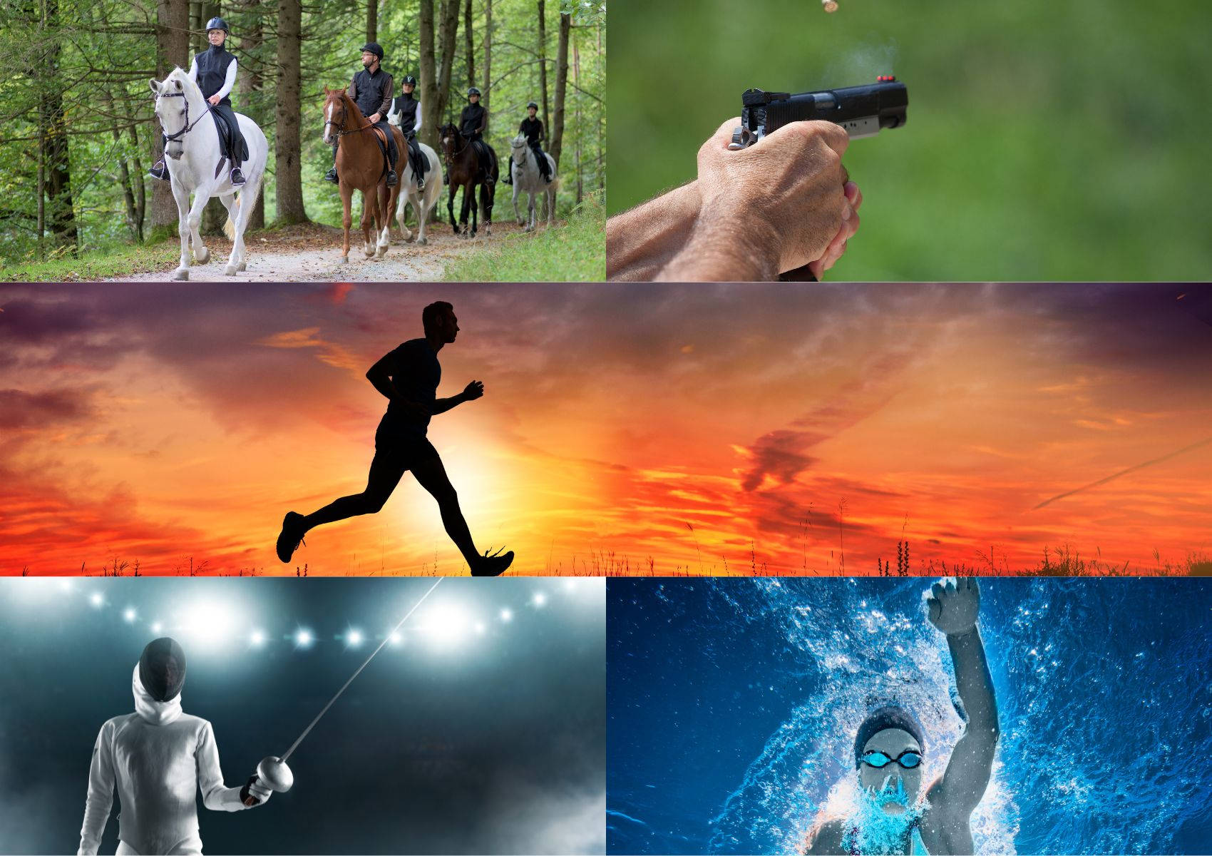 Modern Pentathlon Cross Country Modern Pentathlon Background