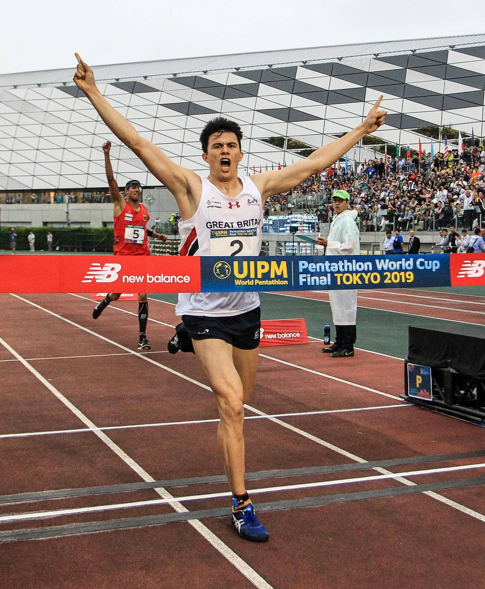 Modern Pentathlon Running Athlete