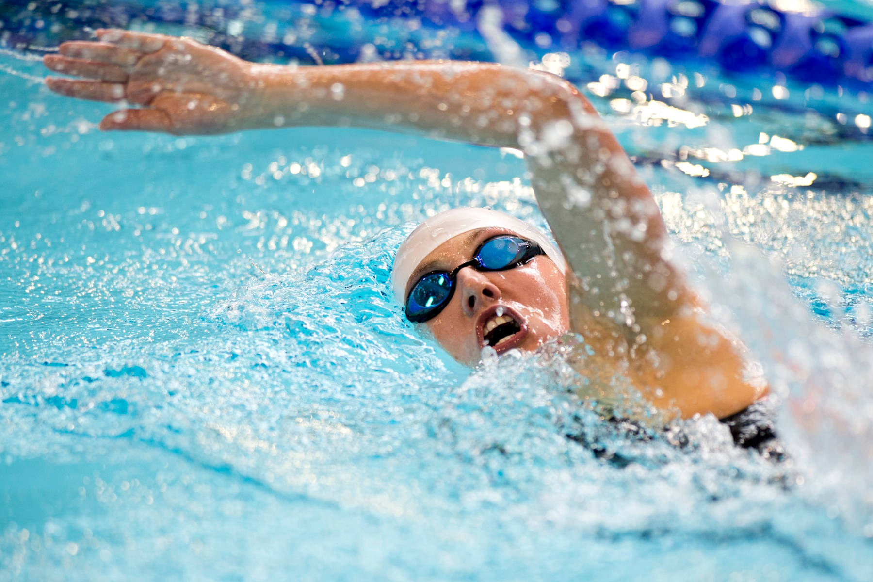 Modern Pentathlon Swimming Olympics Background