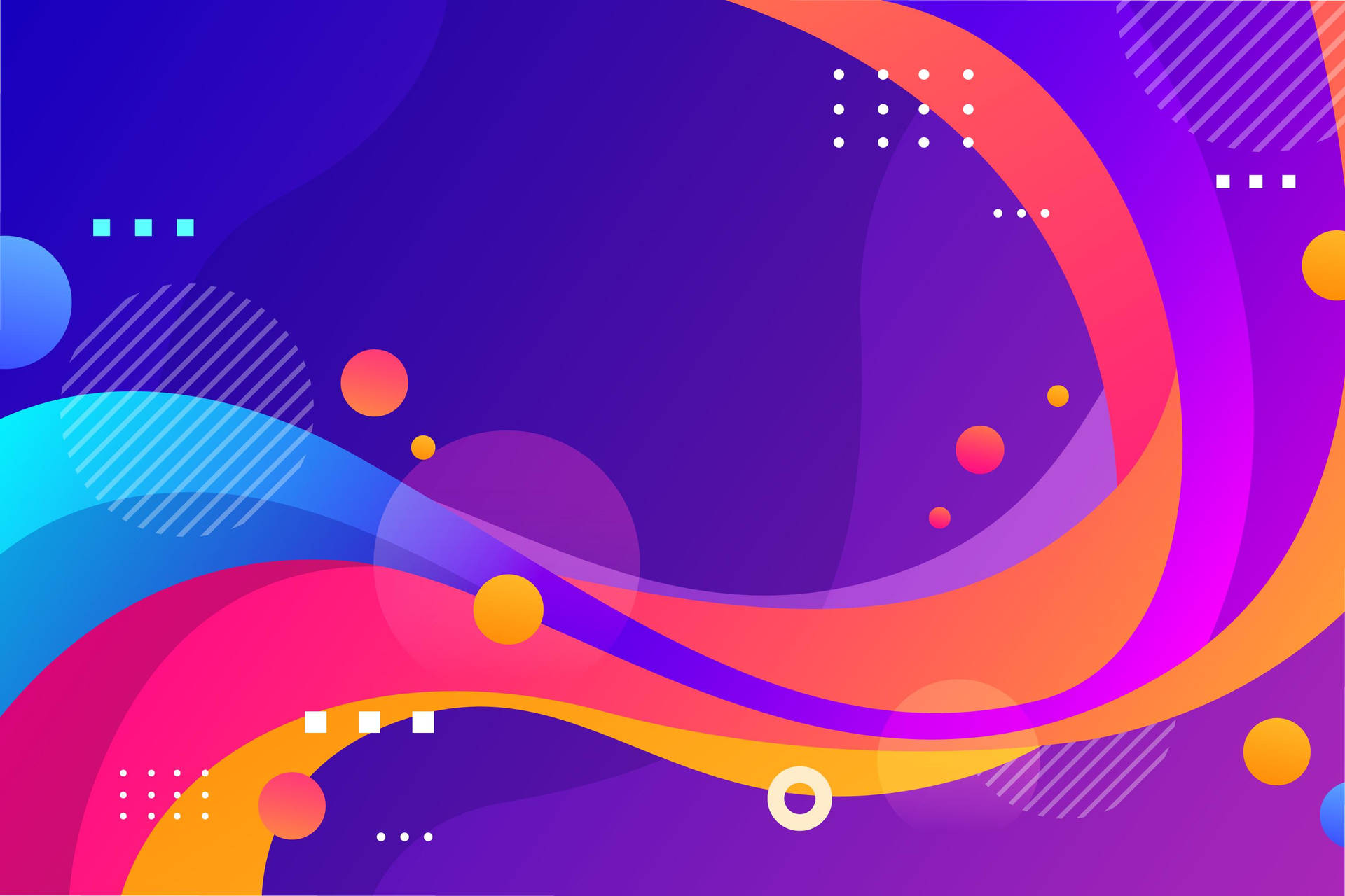 Modern Shapes Graphic For Colorful Background Background