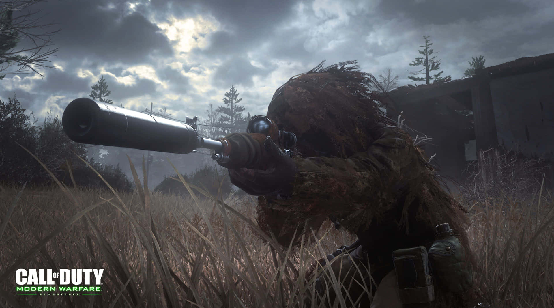 Modern Warfare4 Ghillie Sniper Background