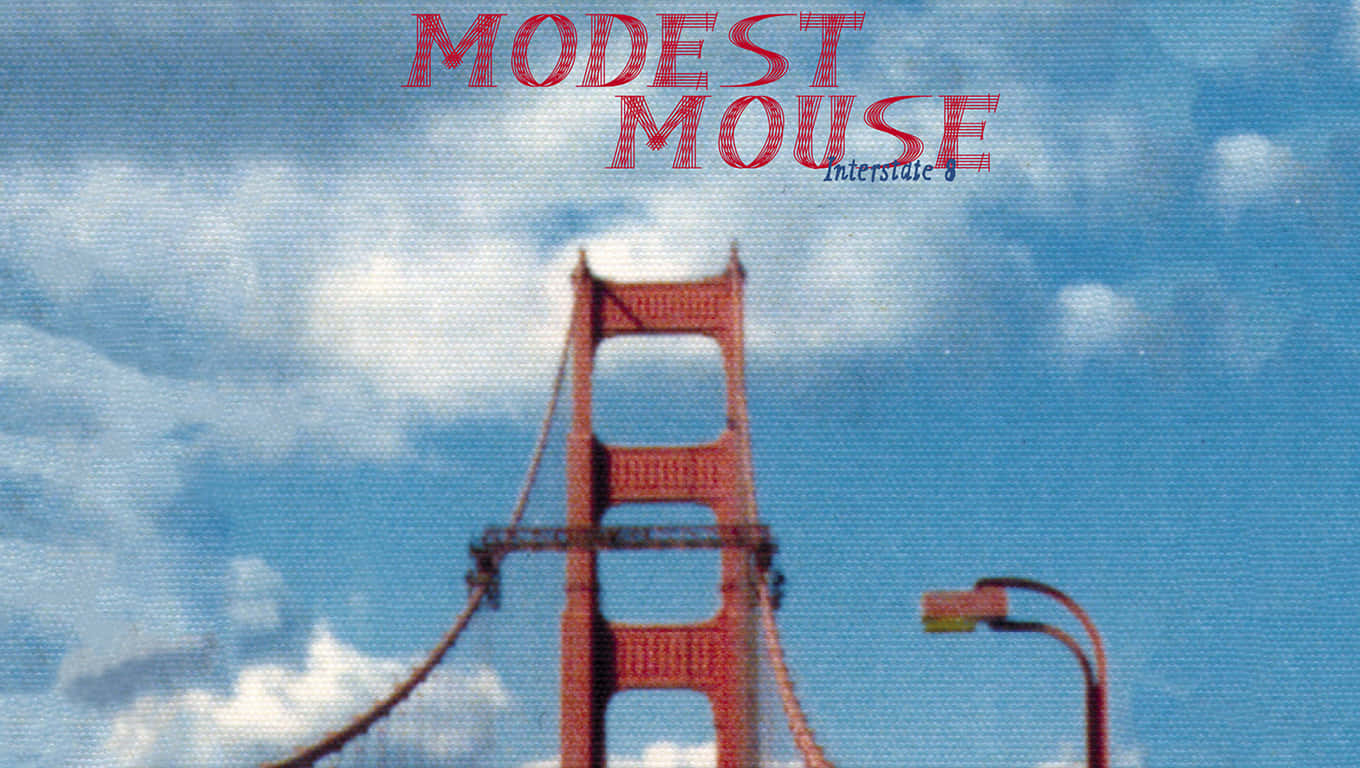 Modest Mouse At Dusk - Underneath The Bridge Album Cover Background