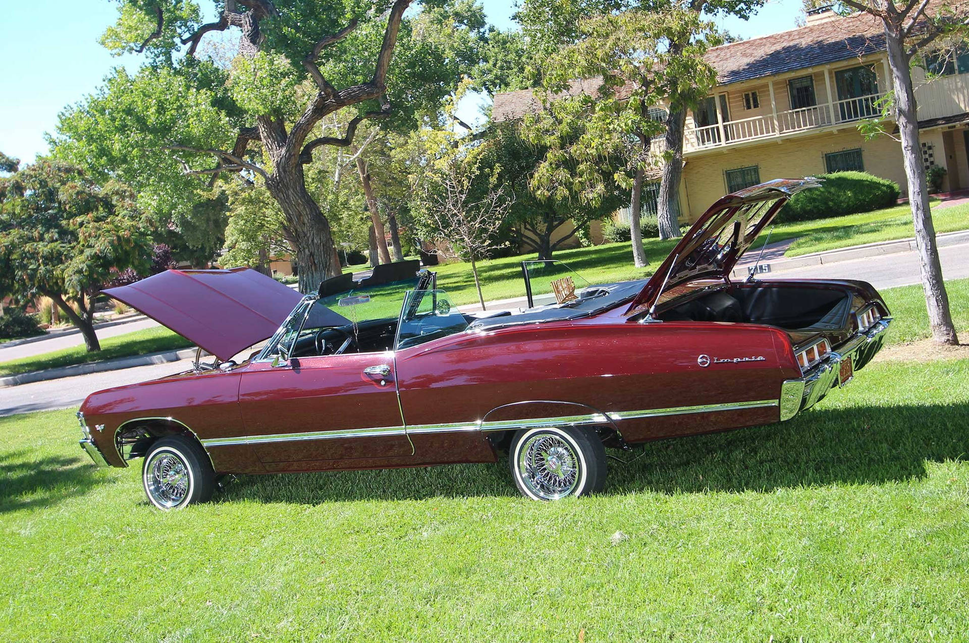 Modified Chevrolet Impala 1967 Background