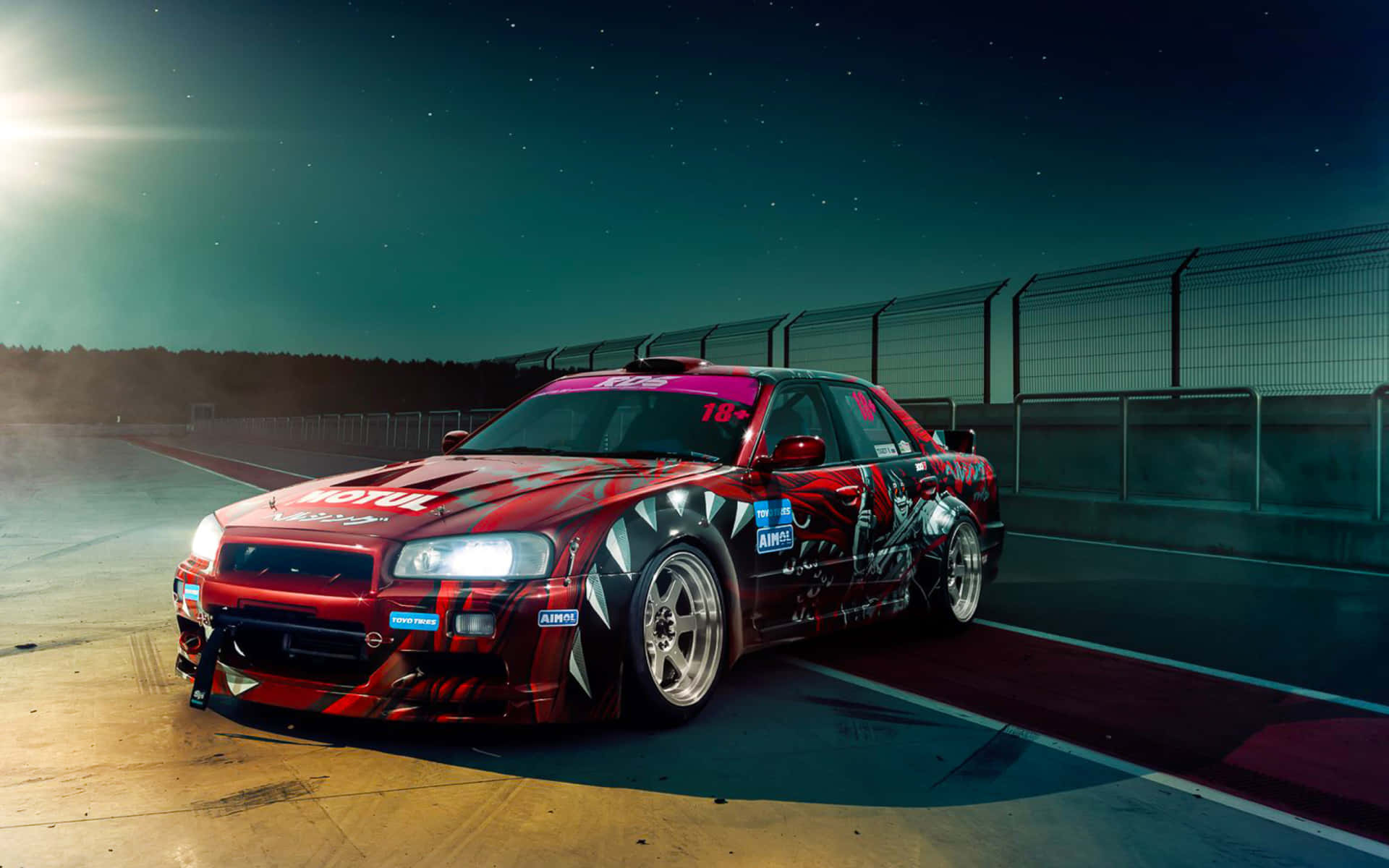 Modified Nissan Skyline R33 Gtr Background