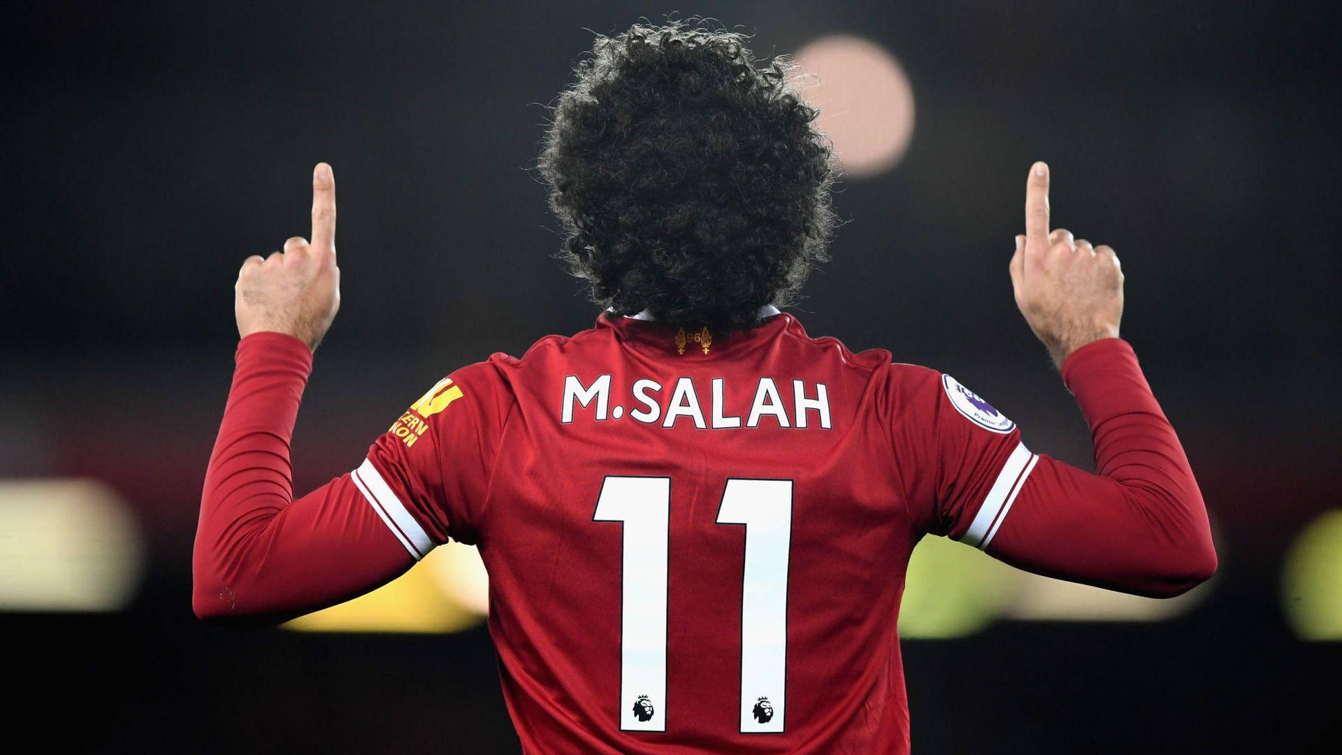 Mohamed Salah Back Jersey 11 Background