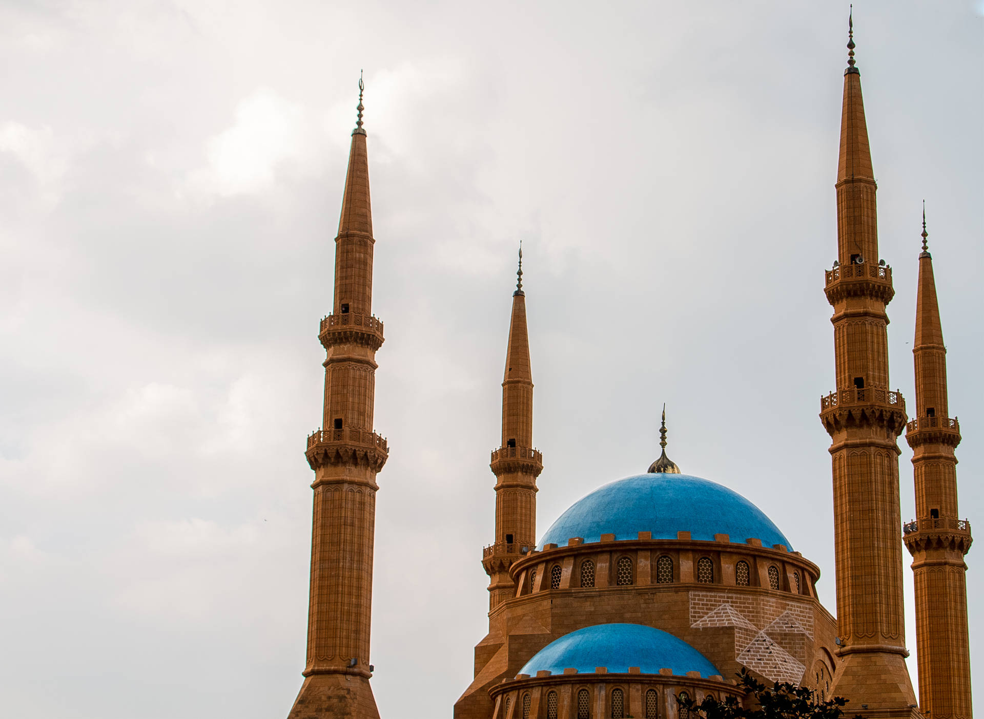 Mohammad Al-min Mosque Lebanon Background