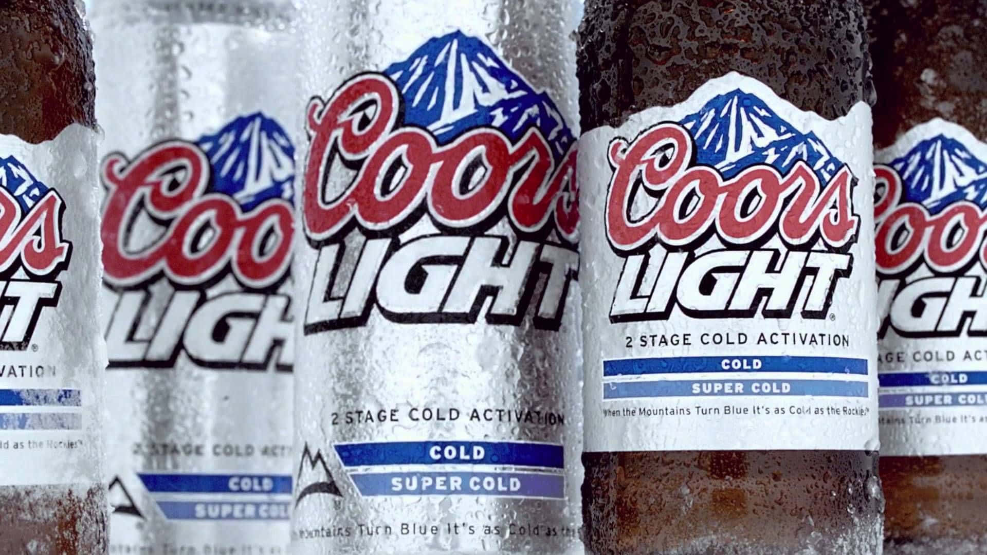 Moist Coors Light Drinks Background