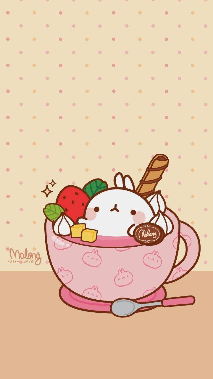 Molang In A Teacup Background