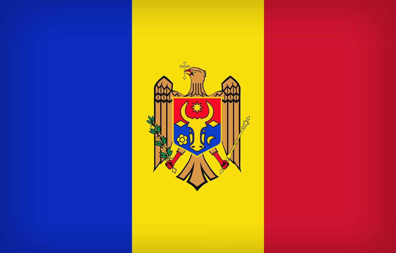 Moldova Country Flag Background